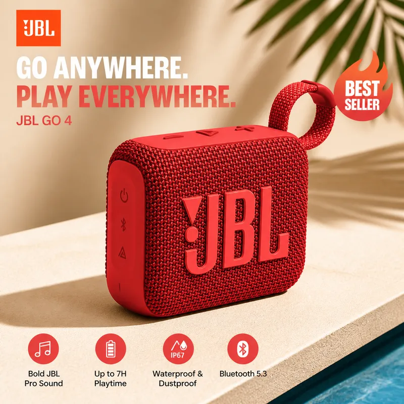 JBL GO4 Kleiner Tragbarer Ster – Jbl Speaker Go 4 Bewertung und Preis