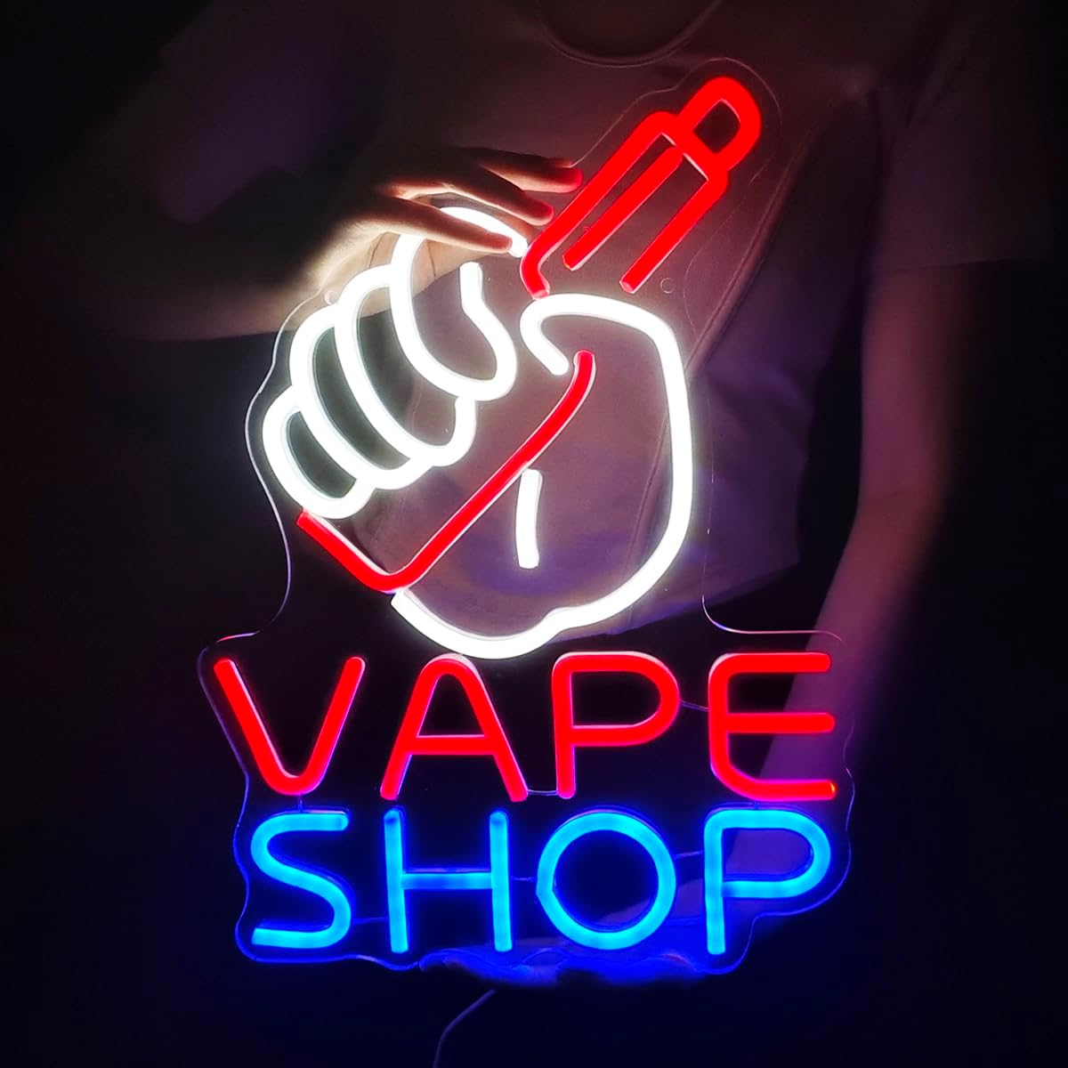 VAPE Shop Leuchtreklame für Sm – Vaping Shop Bewertung und Preis
