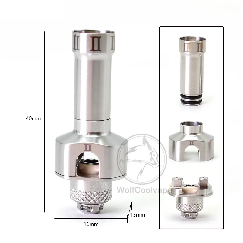 WOLFCOOLVAPE RBA-Brücke im NT2 – Vaping Air Bewertung und Preis