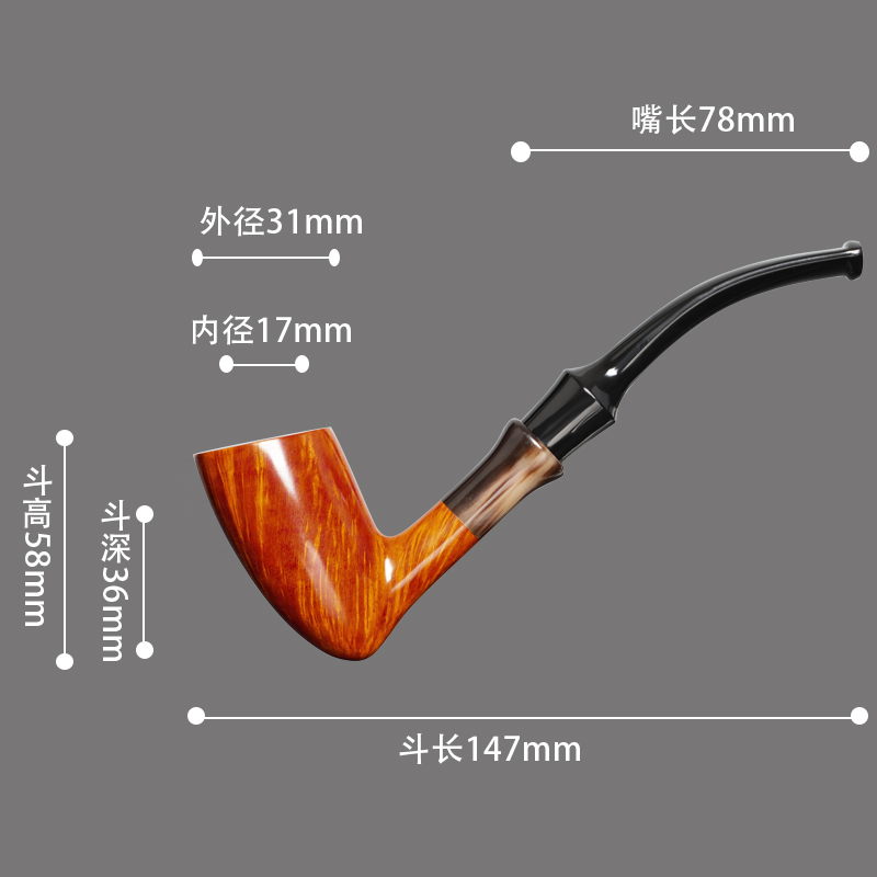 MUXIANG Handgefertigte Bruyère – Vape Ring Bewertung und Preis